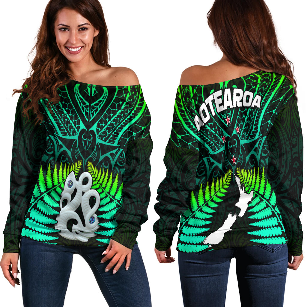 aotearoa-fern-off-shoulder-sweater-new-zealand-hei-tiki-green-style