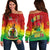 (Custom Personalised) Vanuatu Independence Day Off Shoulder Sweater 42nd Anniversary Yumi Yumi Yumi LT13 - Wonder Print Shop