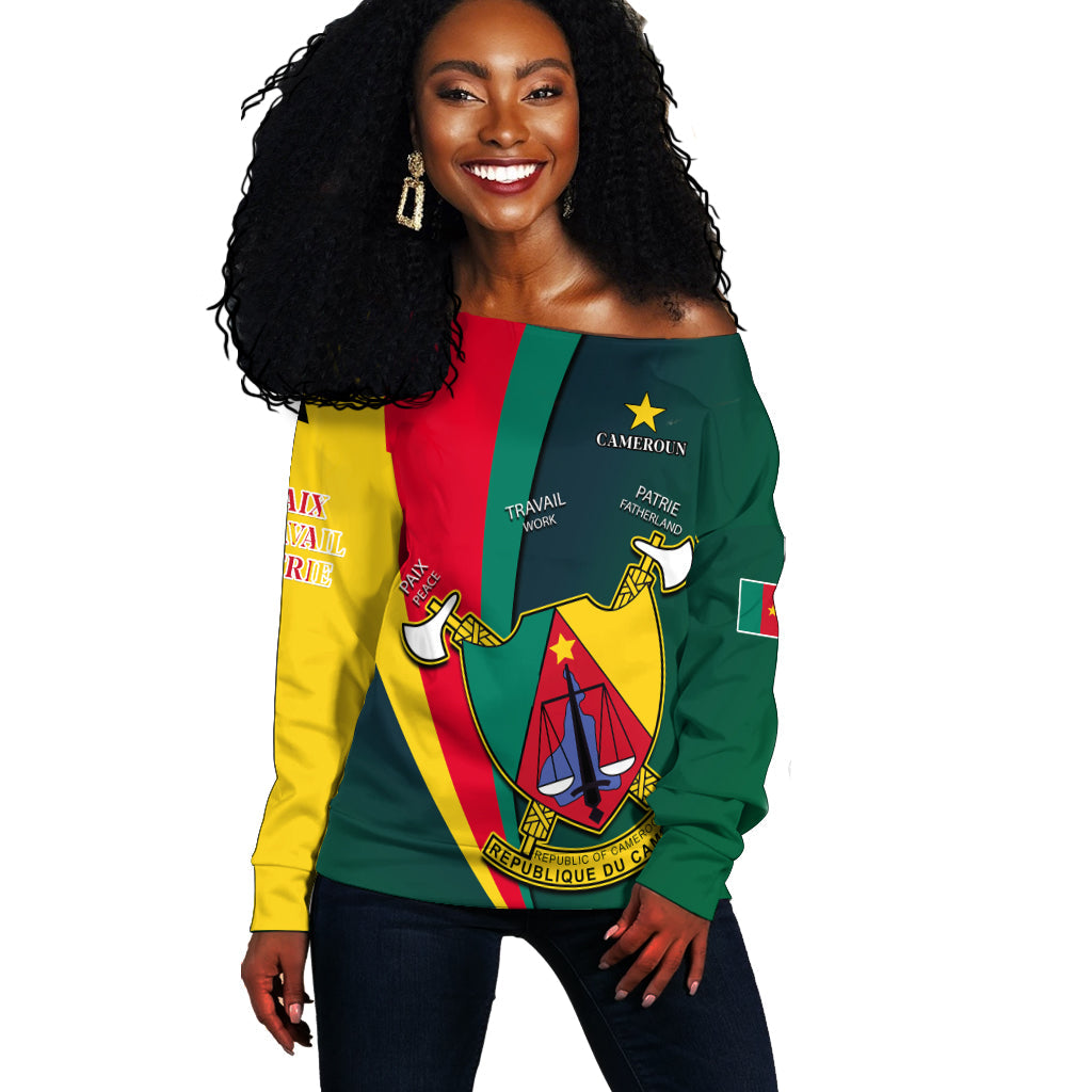 cameroon-off-shoulder-sweater-map-cameroun-style-flag