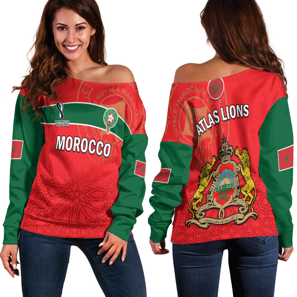 morocco-football-off-shoulder-sweater-atlas-lions-red-world-cup-2022