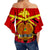 custom-personalised-papua-new-guinea-off-shoulder-waist-wrap-top-the-one-and-only