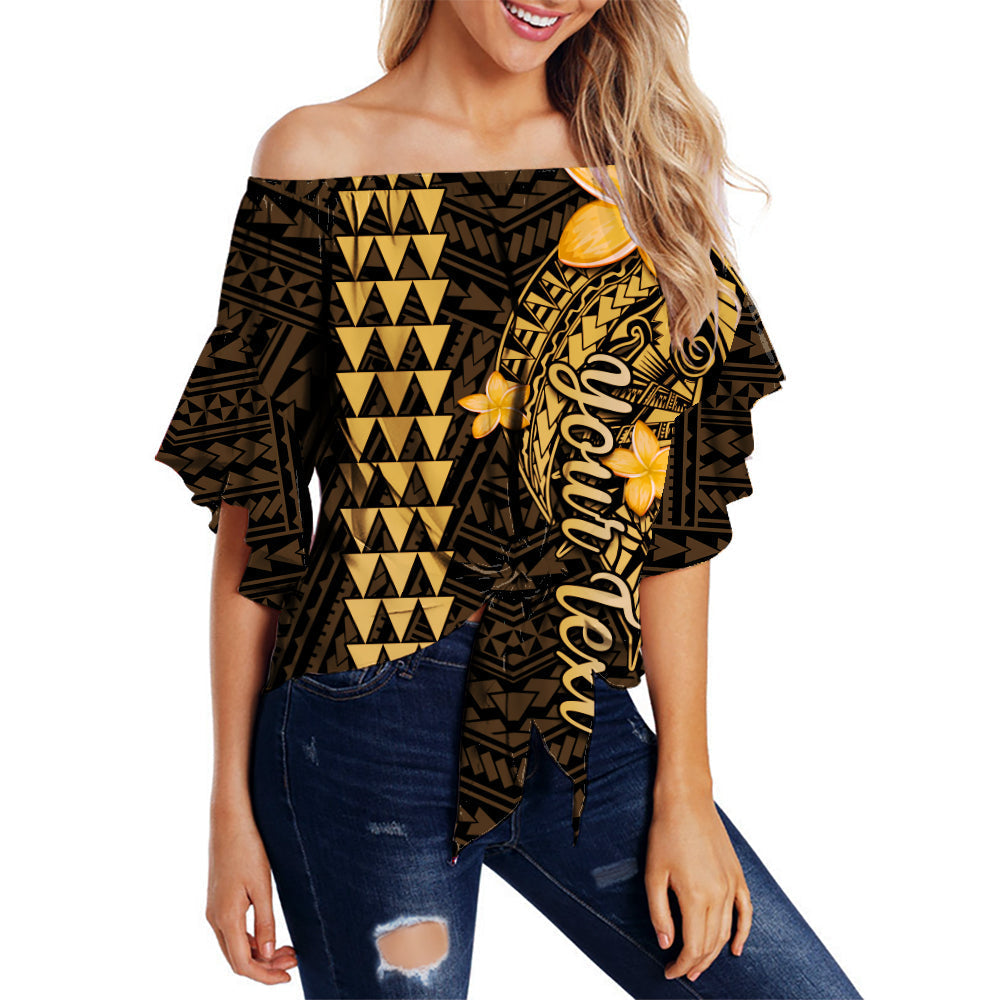 custom-personalised-hawaii-off-shoulder-waist-wrap-top-kakau-kanaka-maoli-combine-polynesian-shark-ver01