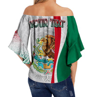 custom-personalised-mexico-off-shoulder-waist-wrap-top-mexican-eagles-aztec-pattern-lt13