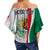 custom-personalised-mexico-off-shoulder-waist-wrap-top-mexican-eagles-aztec-pattern-lt13