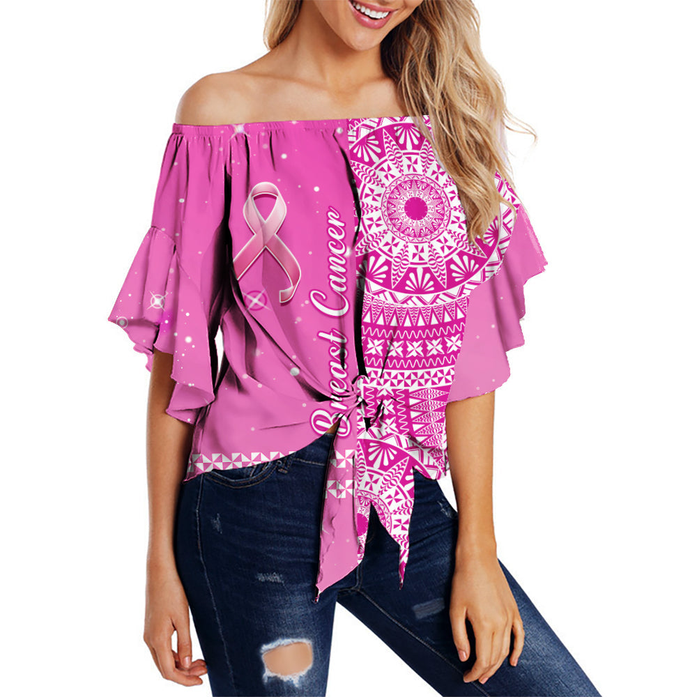 custom-personalised-tonga-breast-cancer-off-shoulder-waist-wrap-top-tongan-ngatu-pattern-no-one-fights-alone