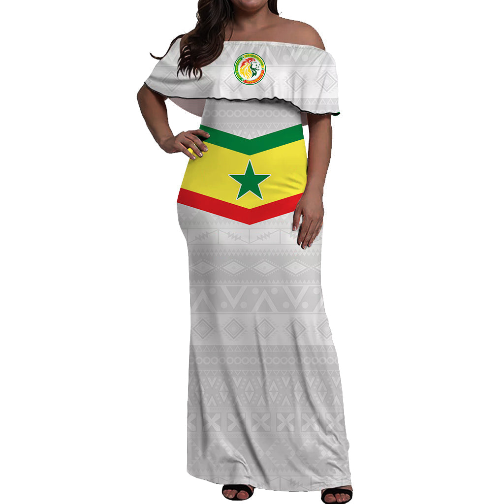 senegal-football-2022-off-shoulder-long-dress-champion-teranga-lions-mix-african-pattern