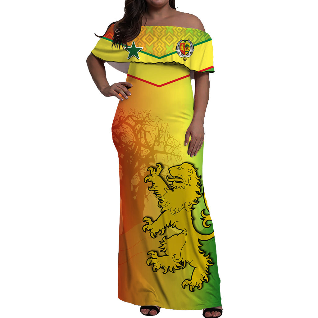 senegal-off-shoulder-long-dress-lion-with-senegal-map-reggae-style