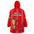 Wales Football Wearable Blanket Hoodie Cymru Champions World Cup 2022 - Wonder Print Shop