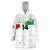 (Custom Text And Number) Iran Football Wearable Blanket Hoodie Team Melli World Cup 2022 - Wonder Print Shop
