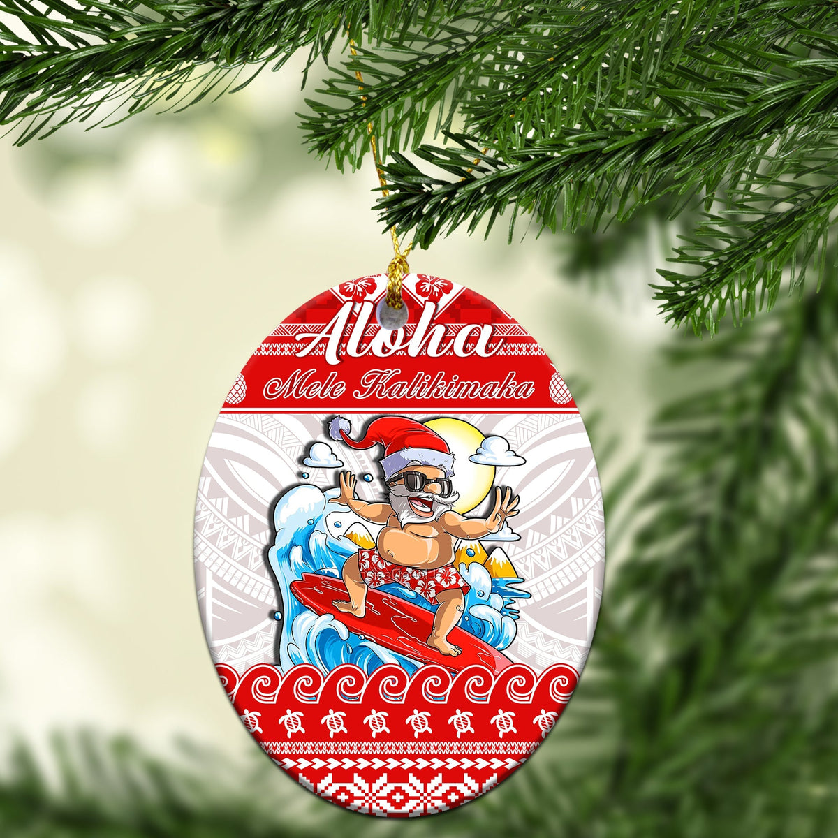 hawaii-christmas-ornaments-surfing-santa-mele-kalikimaka-polynesian-lt14