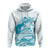 Custom Guam Hoodie Ocean and Turtle Simple Style - Wonder Print Shop