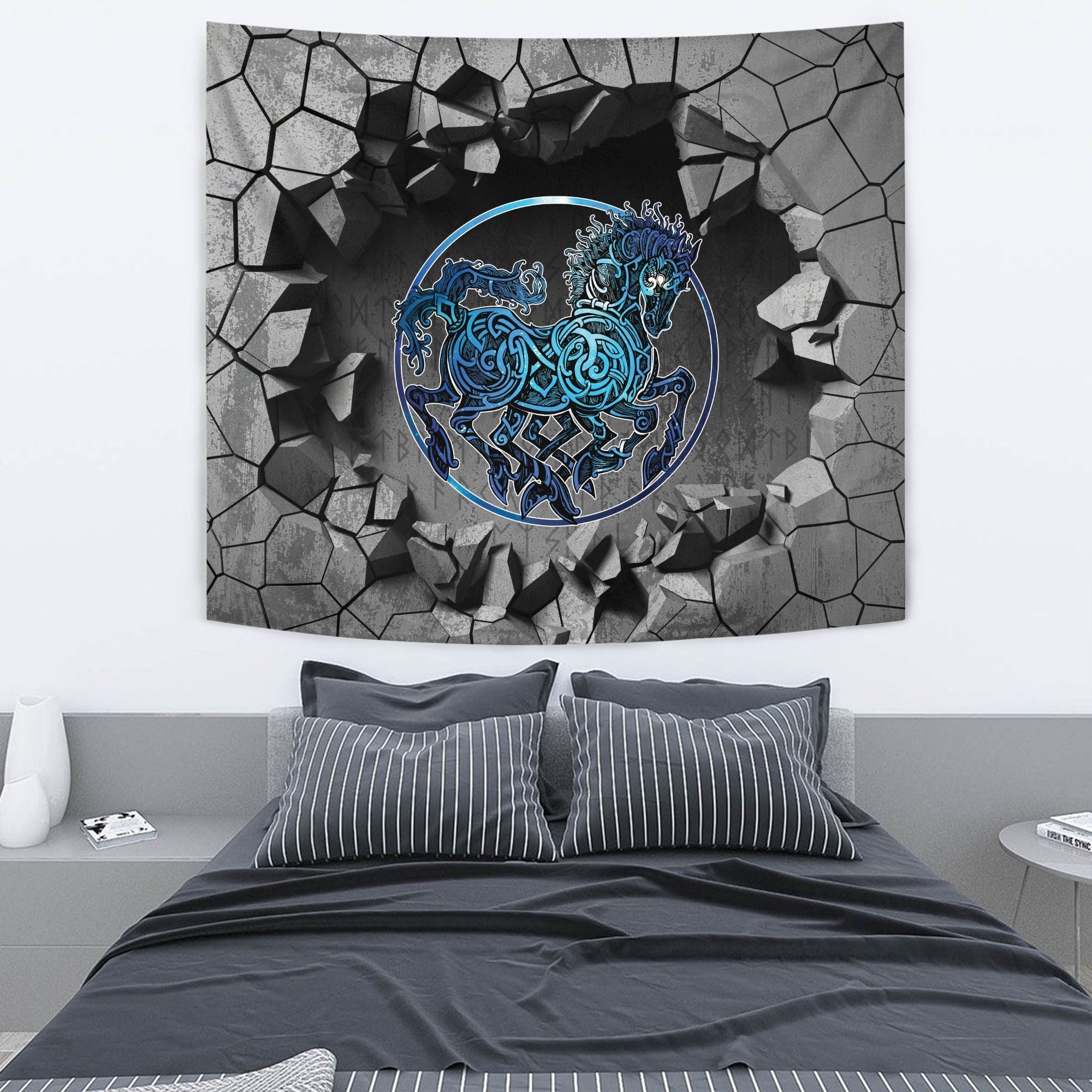 Viking Tapestry - Odin 2 Tapestry RLT12 - Wonder Print Shop