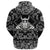 Viking Hoodie Odin Vintage Concept with Bandana Paisley Style RLT12 - Wonder Print Shop