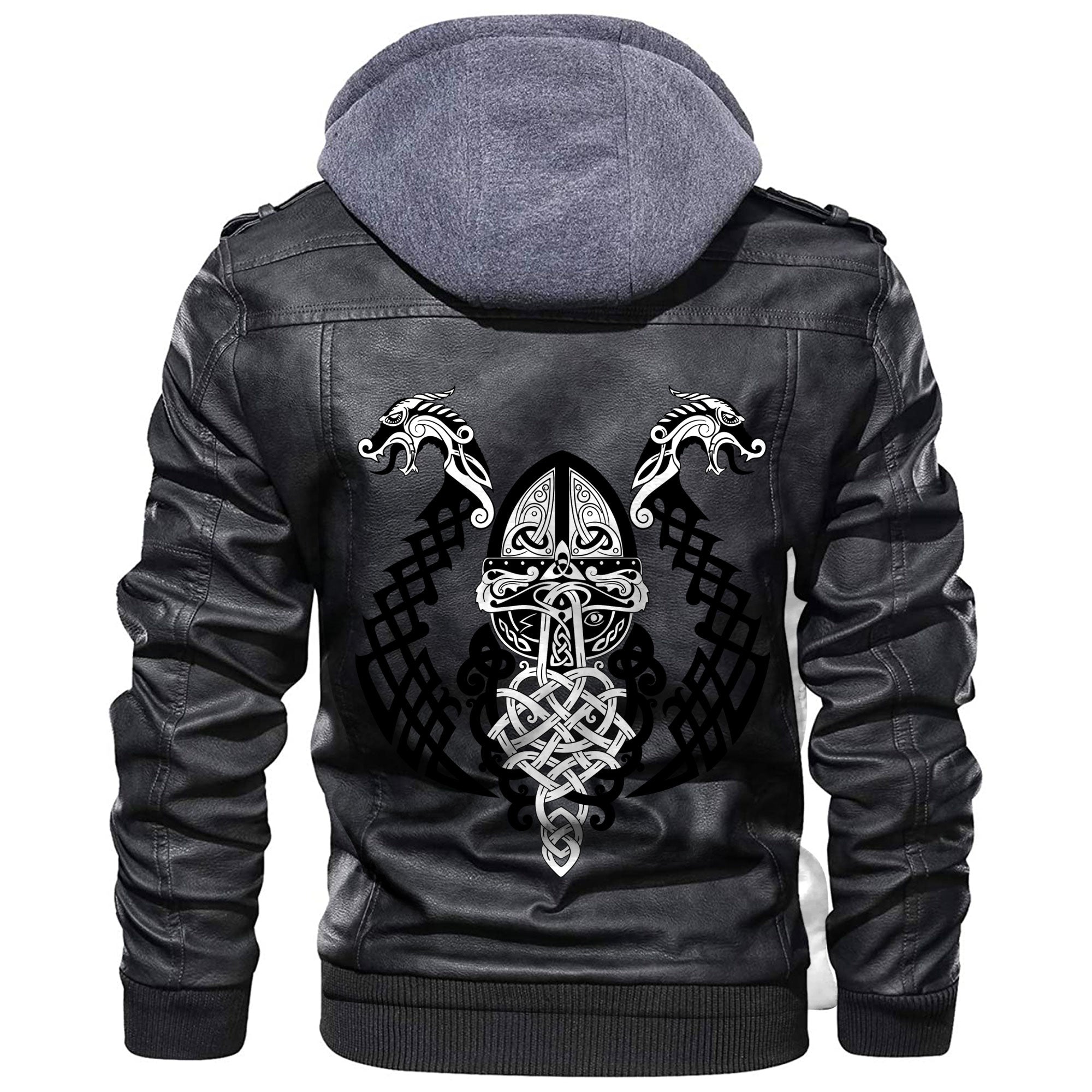 Viking Odin Wotan 2 Leather Jacket RLT12 - Wonder Print Shop
