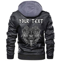 (Custom) Wonder Print Shop - Odin & Raven Special Version Leather Jacket RLT12 - Wonder Print Shop