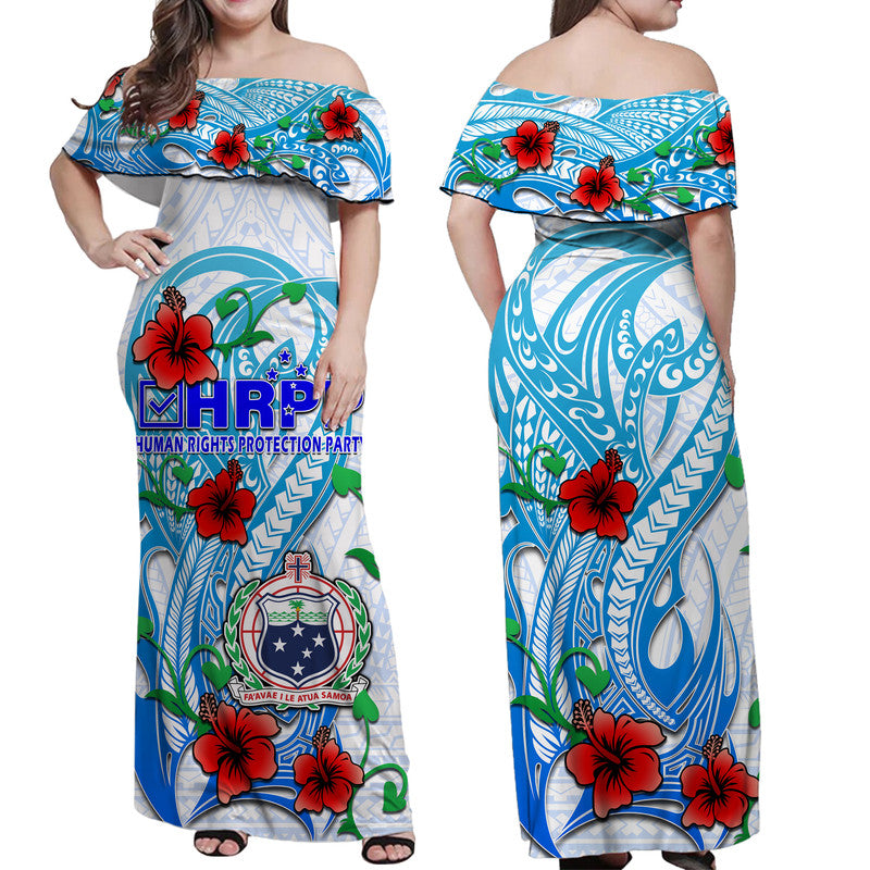 Special Samoa HRPP Party Matching Hawaiian Shirt And Dress Tribal Samoan Hibiscus Design LT9 - Wonder Print Shop