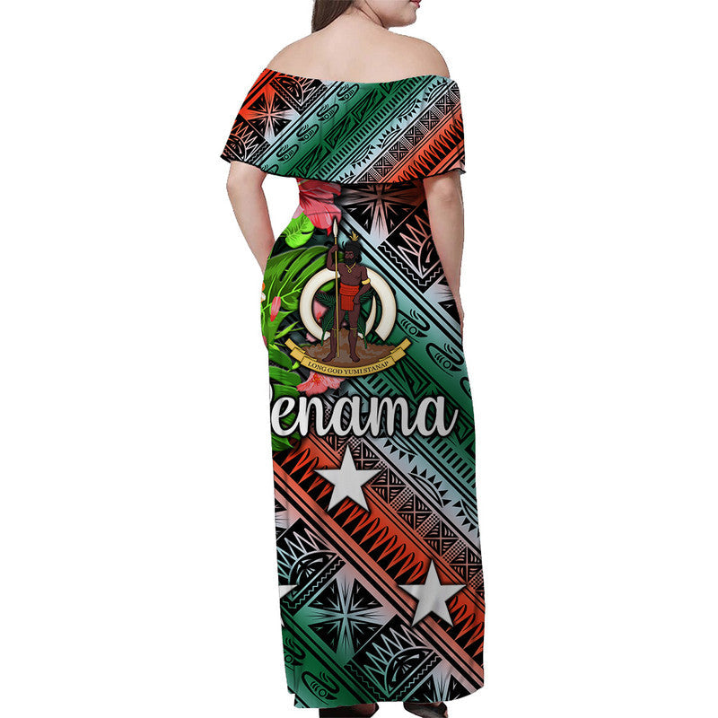 Vanuatu Penama Matching Hawaiian Outfits For Couples Independence Be Proud LT8 - Wonder Print Shop