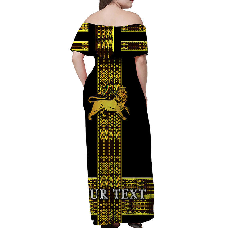 custom-personalised-ethiopia-women-off-shoulder-long-dress-ethiopian-lion-of-judah-simple-tibeb-style-black