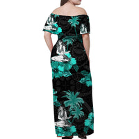Polynesian Matching Hawaiian Shirt And Dress - Hawaii Summer Hula Girl No.4 LT6 - Wonder Print Shop