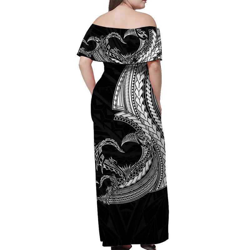 Personalised Polynesian Valentine Matching Hawaiian Shirt And Dress Heart Tattoo White Style LT6 - Wonder Print Shop