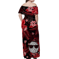 Hawaii Summer Colorful Pineapple Matching Hawaiian Shirt And Dress Red LT6 - Wonder Print Shop