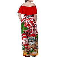 hawaii-mele-kalikimaka-santa-claus-beach-off-shoulder-long-dress