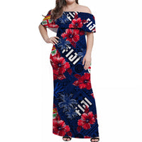 Fiji Hibiscus Matching Hawaiian Shirt And Dress Hawaii Style No.2 LT6 - Wonder Print Shop