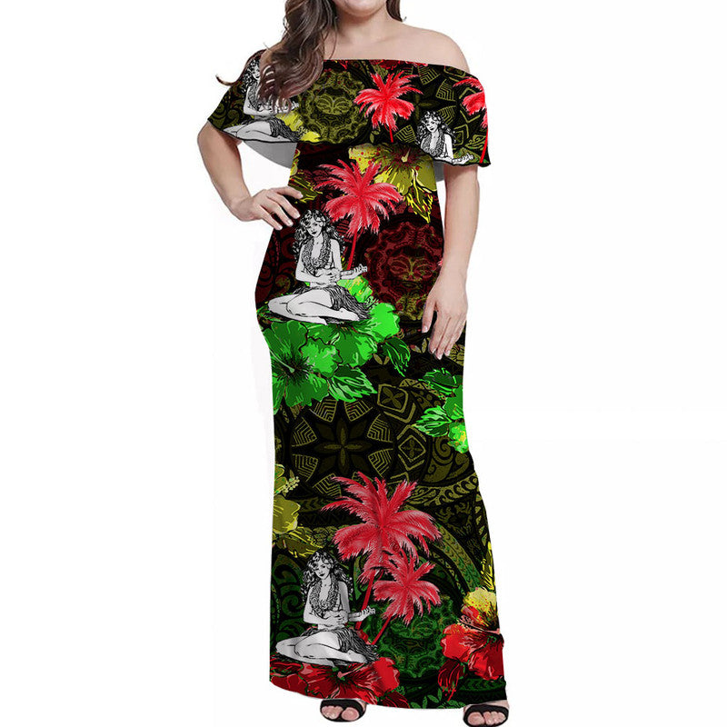 off-shoulder-long-dress-hawaii-summer-hula-girl-no1