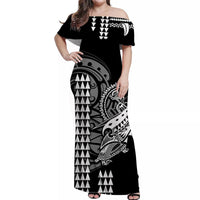 Hawaii Polynesian Warrior Kakau Matching Hawaiian Shirt And DressWhite LT6 - Wonder Print Shop