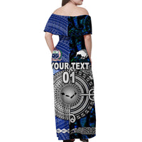 custom-personalised-samoa-and-new-zealand-off-shoulder-long-dress-together-blue