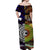 New Zealand Australia Hawaiian Couple Outfits Maori Aboriginal Matching Hawaiian Shirt And Dress Together Purple LT8 - Wonder Print Shop