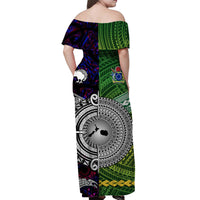 new-zealand-and-cook-islands-off-shoulder-long-dress-together-purple
