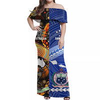 samoa-and-australia-aboriginal-off-shoulder-long-dress-together