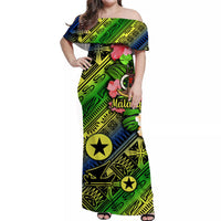 Vanuatu Malampa Matching Hawaiian Outfits For Couples Independence Be Proud LT8 - Wonder Print Shop