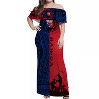 samoa-independence-day-women-off-shoulder-long-dress-military-polynesian-pattern