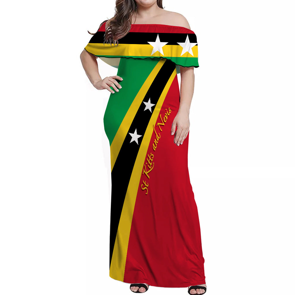 saint-kitts-and-nevis-off-shoulder-long-dress-skn-flag-simple-style