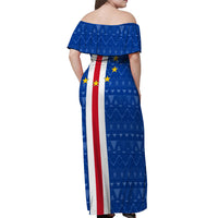 cape-verde-ankara-pattern-off-shoulder-long-dress-kabu-verdi-flag-simple-style
