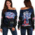 Samoa Personalised Off Shoulder Sweater 60th Independence Anniversary - Wonder Print Shop