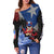 Puerto Rico Off Shoulder Sweater Soy De Aqui Como El Coqui - Wonder Print Shop