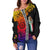 Mexican Dia de Muertos Sugar Skull Off Shoulder Sweater Viva Mexico - Wonder Print Shop