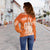 Personalised Netherlands World Cup 2022 Off Shoulder Sweater Oranje Lions - Wonder Print Shop