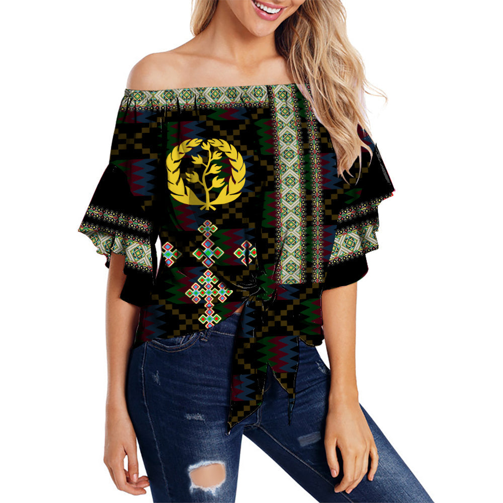 eritrea-tilet-pattern-off-shoulder-waist-wrap-top-eritrean-cross-black
