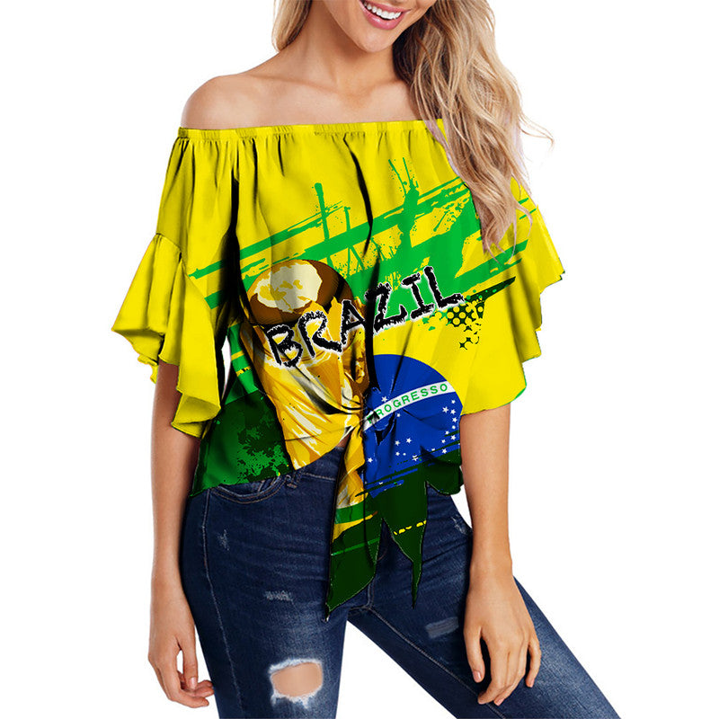 brazil-world-cup-soccer-off-shoulder-waist-wrap-top