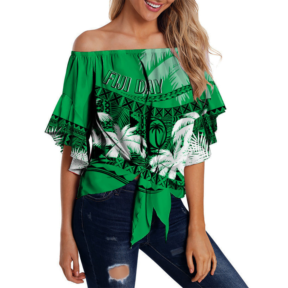 personalised-fiji-day-off-shoulder-waist-wrap-top-flying-fijians-masi-kesa-style-green