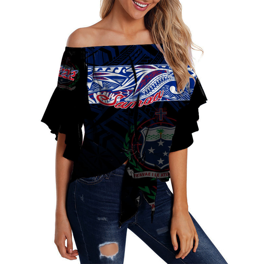 samoa-personalised-off-shoulder-waist-wrap-top-60th-independence-anniversary