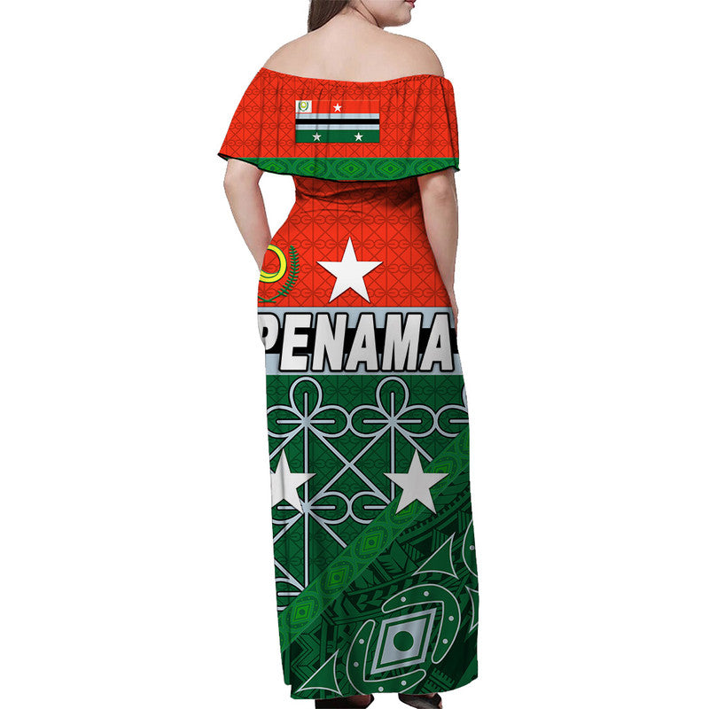 Penama Province Matching Hawaiian Outfits For Couples Vanuatu Pattern Unique Style LT8 - Wonder Print Shop