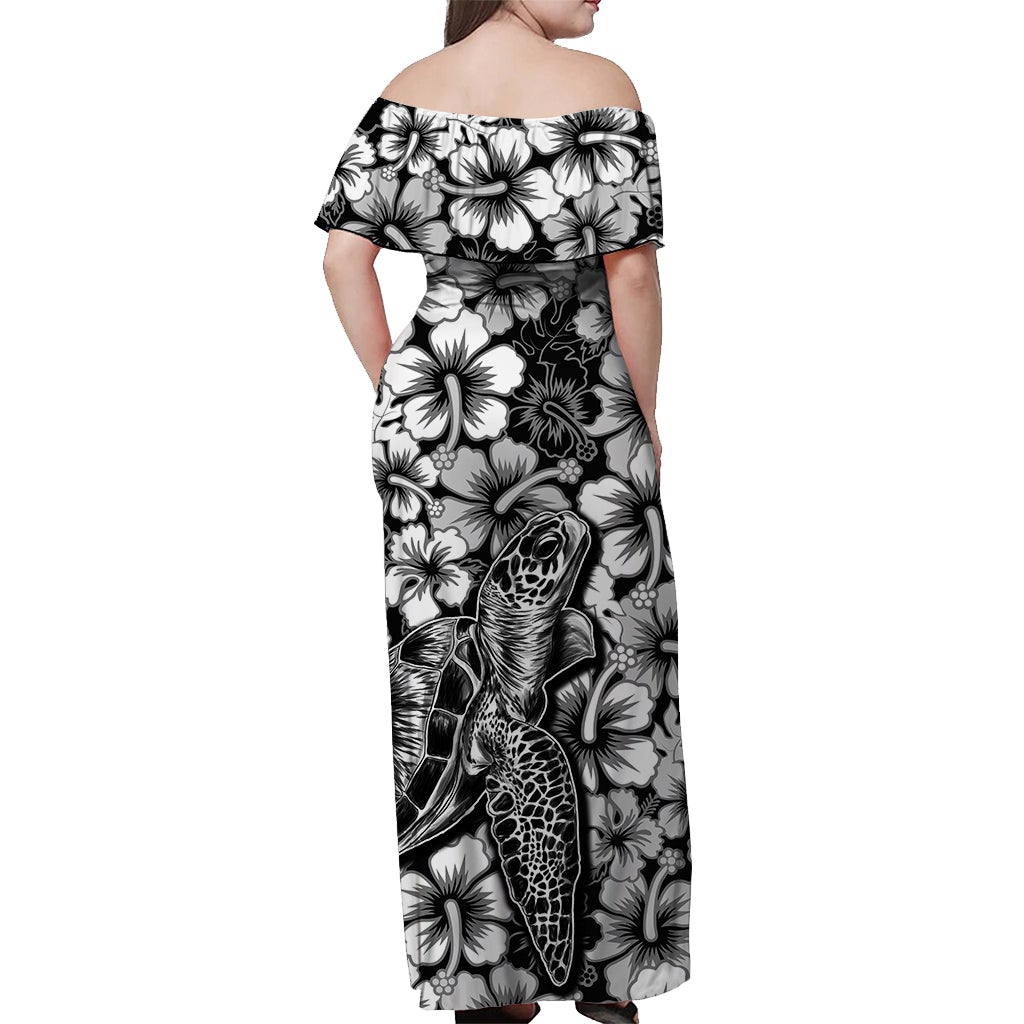 hawaii-turtle-off-shoulder-long-dress-with-hibiscus-black-style