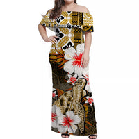 hawaii-turtle-off-shoulder-long-dress-gold-style