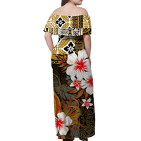 hawaii-pineapple-off-shoulder-long-dress-gold-style