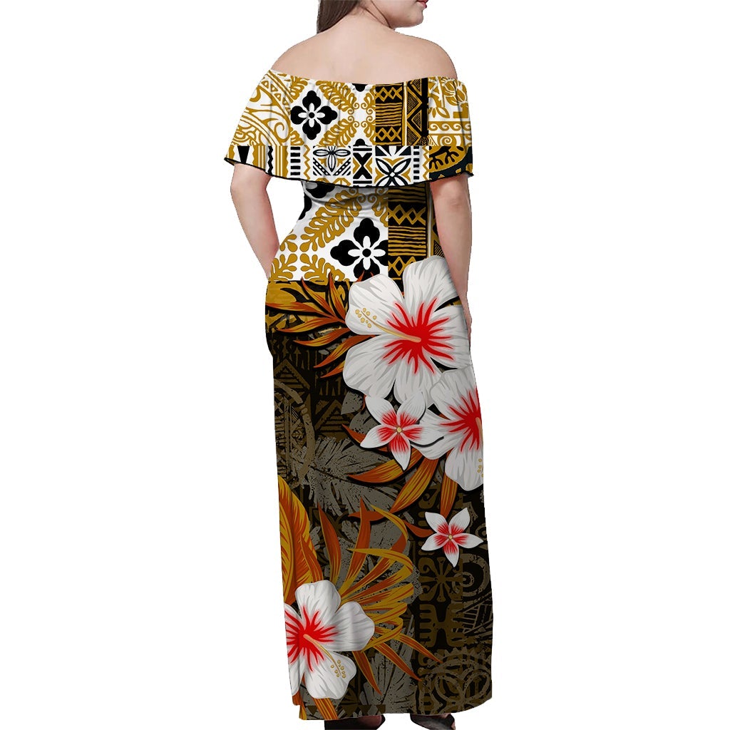 hawaii-hula-girl-off-shoulder-long-dress-gold-style
